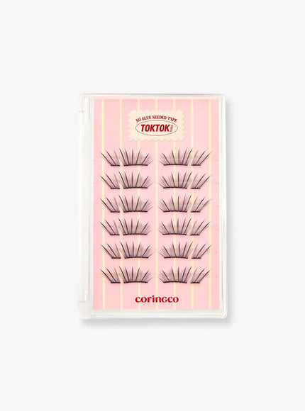TOKTOKHARA No Glue Half Eyelash (24pcs)