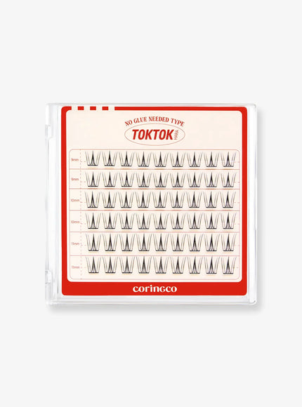 TOKTOKHARA No Glue Eyelash – Light (54pcs)