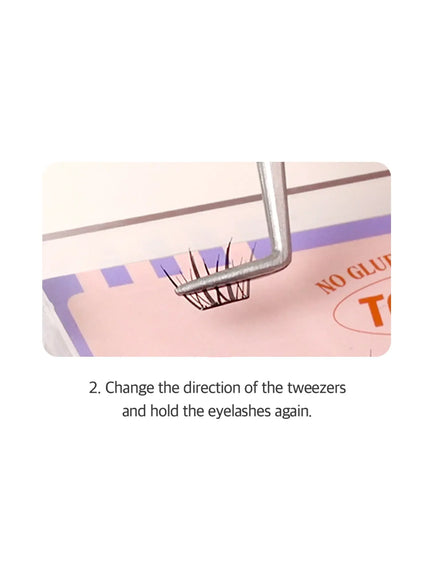 TOKTOKHARA No Glue Eyelash – Light (54pcs)