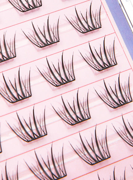 TOKTOKHARA No Glue Eyelash - Long (36pcs-54pcs)