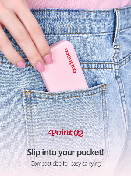 Pink Pocket Eye Brush Set