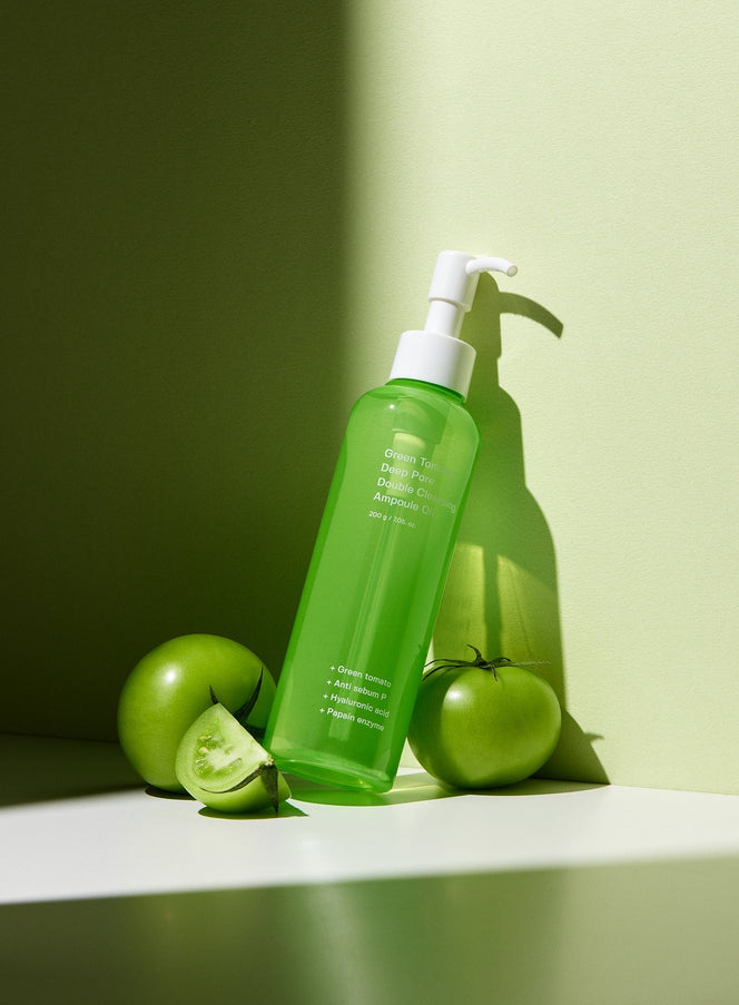 Green Tomato Deep Pore Double Cleansing Ampoule Oil (200g)