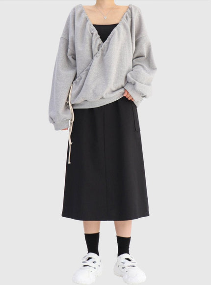 Cargo Maxi Skirt CA10