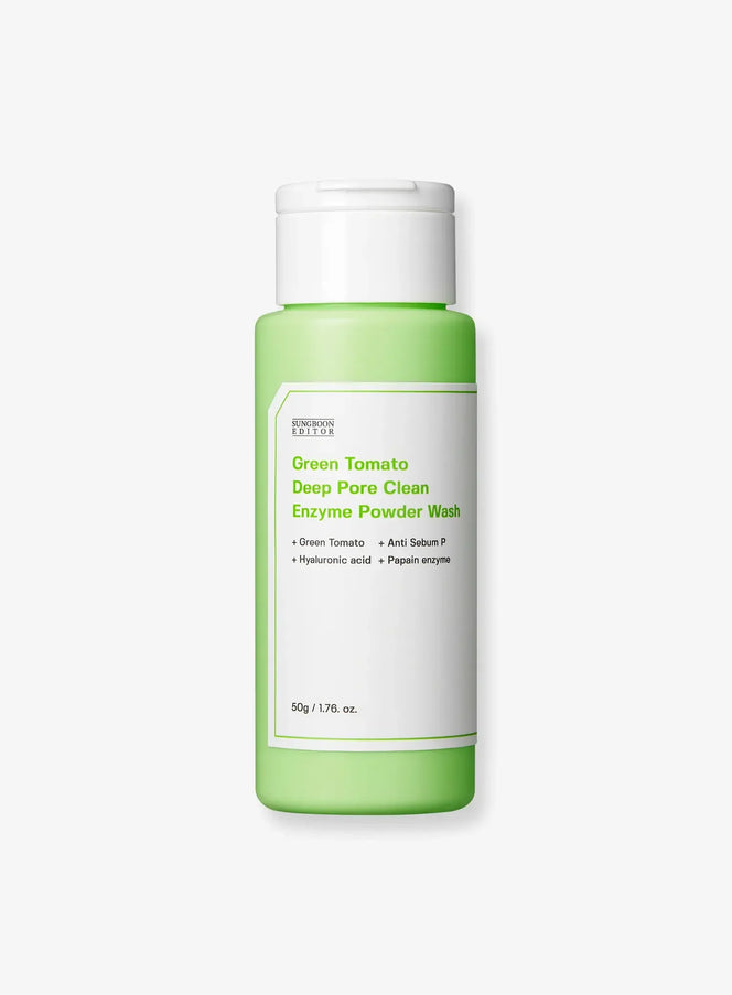 Green Tomato Deep Pore Clean Enzyme Powder Wash (50g)