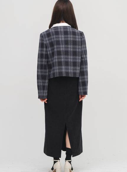 Square Mary Jane Mid Heels