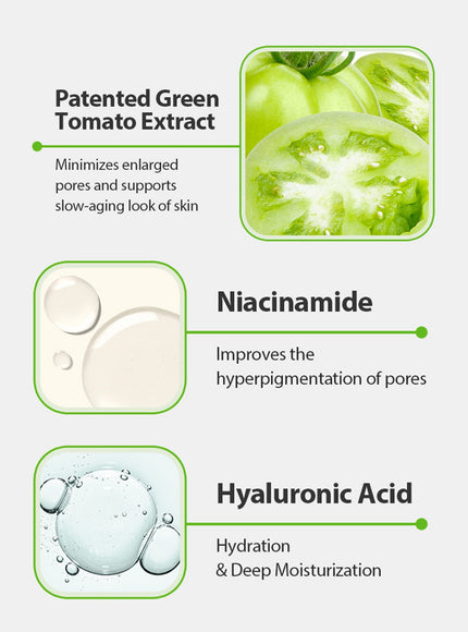 Green Tomato Pore Lifting Ampoule+ (30ml)