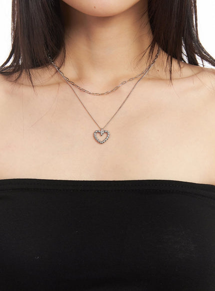 Amour Lovely Double Layer Necklace IM531