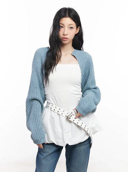 Knit Bolero Shrug C2001