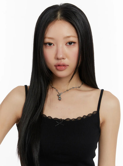 Bunny Pendant Necklace IN514