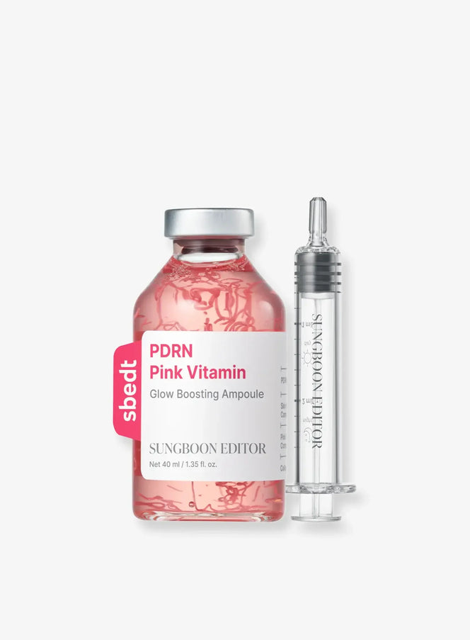 PDRN Pink Vitamin Glow Boosting Ampoule (40ml)