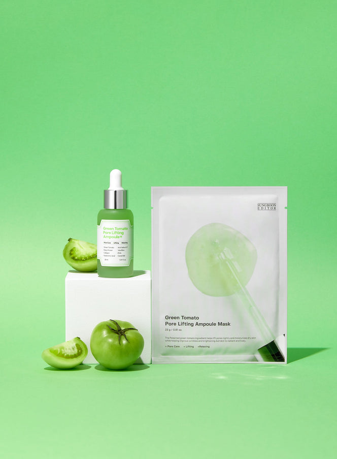 Green Tomato Pore Lifting Ampoule Mask (23g, 1ea)