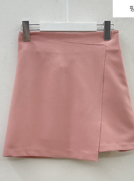 Wrap Style Mini Skirt BS-B11010502