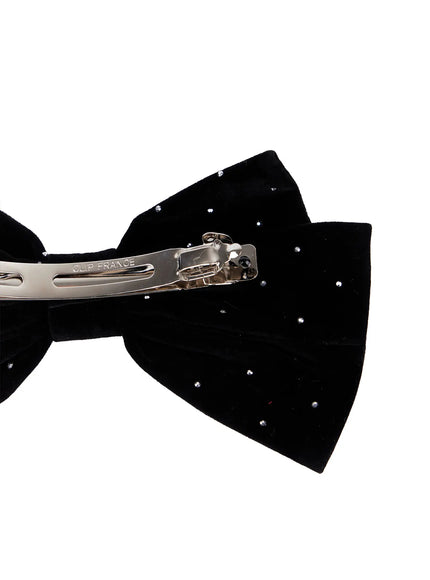 velvet-bow-hair-clip-in528