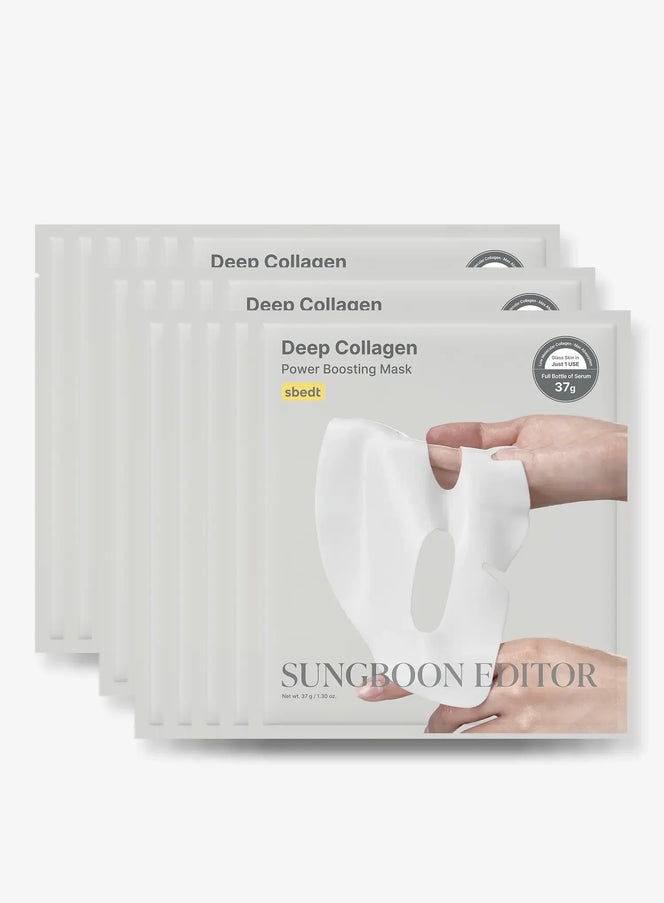 Deep Collagen Power Boosting Mask Set (37g*17ea)