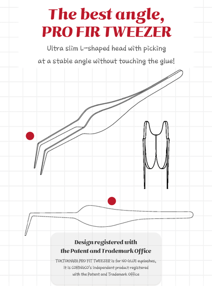 TOKTOKHARA Pro Fit Tweezer