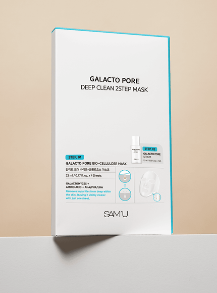 Galacto Pore Deep Clean 2 Step Mask (23ml, 4ea)
