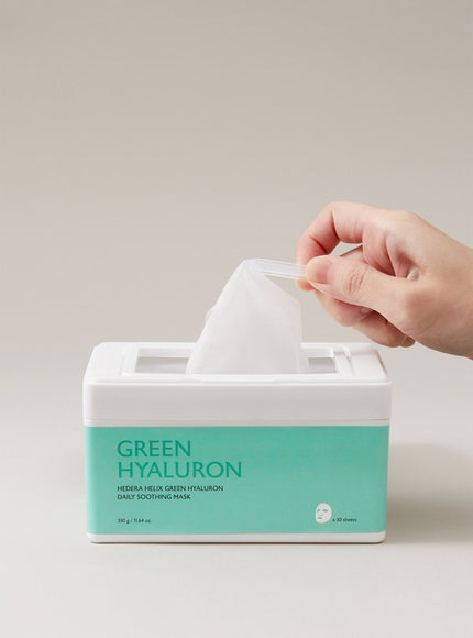 Hedera Helix Green Hyaluron Daily Soothing Mask (30pcs)