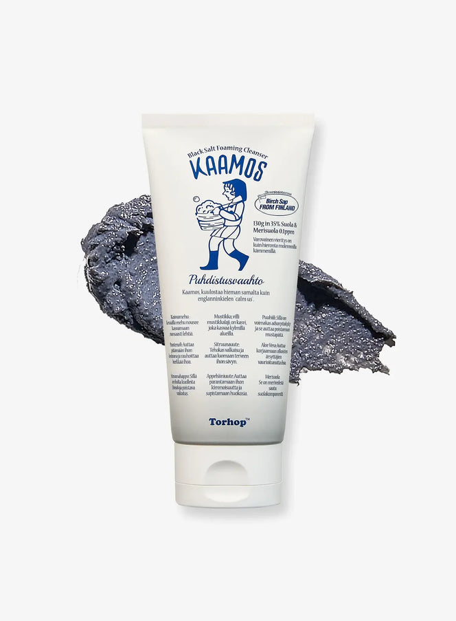 Kaamos Black Salt Foaming Cleanser (130g)