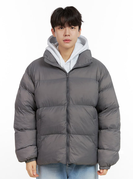 mens-long-sleeve-nylon-puffer-coat-in422