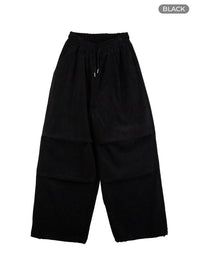 mens-corduroy-pintuck-parachute-pants-black-is420