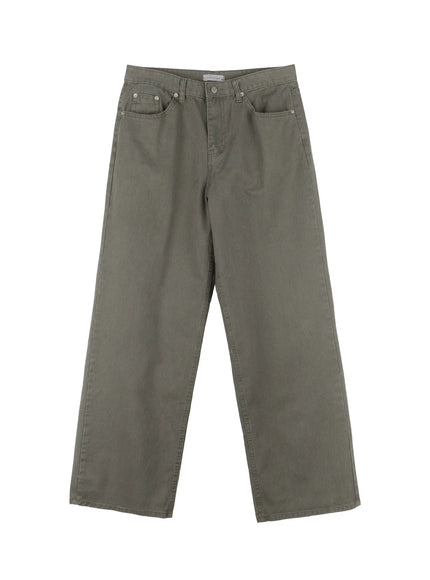 Men's Lost Baggy Jeans IG529 (Dark Green)