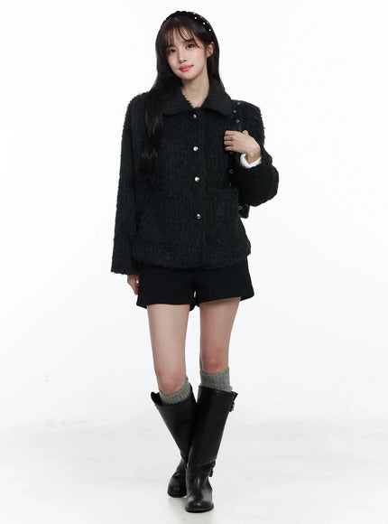 faux-fur-two-pocket-half-jacket-ij529