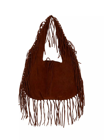 Western Style Suede Tassel Bag IM530