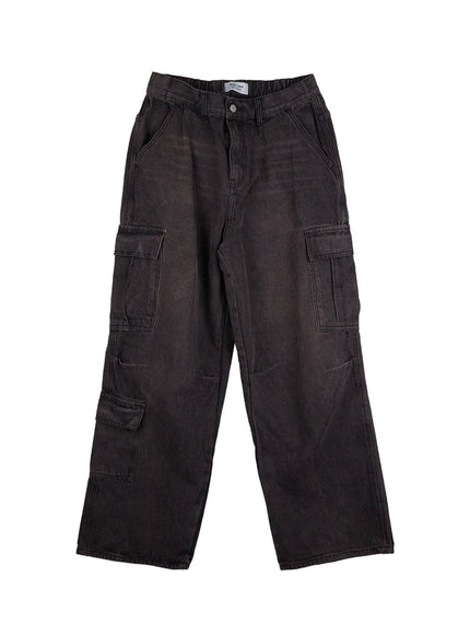 mens-cargo-pocket-washed-denim-jeans-in426