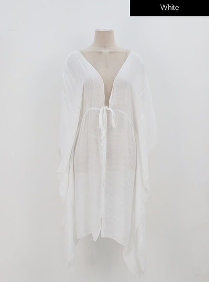 Mesh Bow Midi Robe IA313