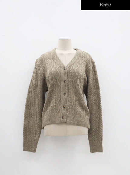 Cropped Knit Cardigan IM315