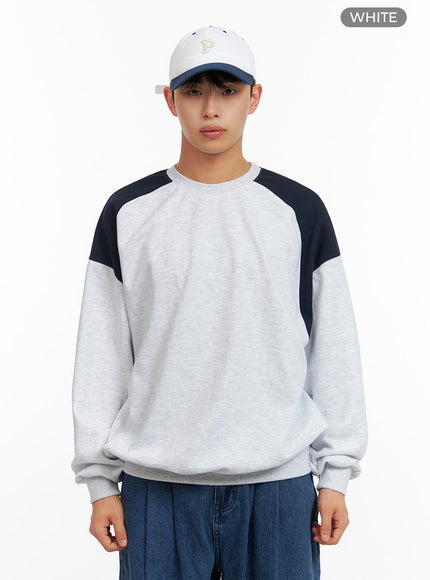 mens-cozy-contrasting-crewneck-sweatshirt-white-iu414