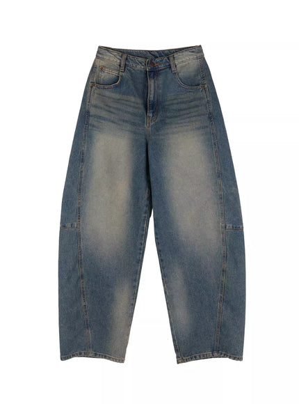tata-vintage-dark-blue-washed-wide-leg-jeans-ij528