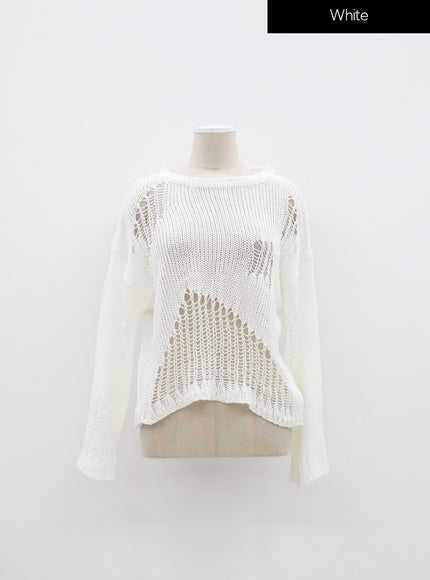 Mesh Sweater IF316