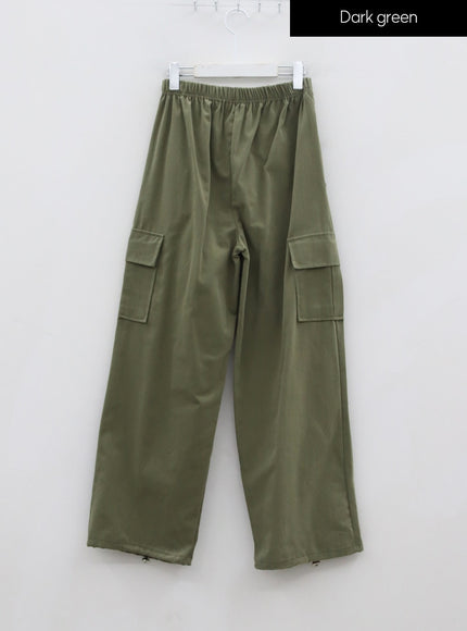 Cargo Wide Pants ID08