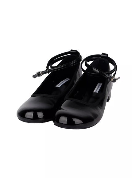 Double Strap Ballet Flats IM502