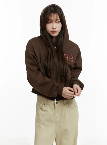 check-numbered-zip-up-hoodie-ij521