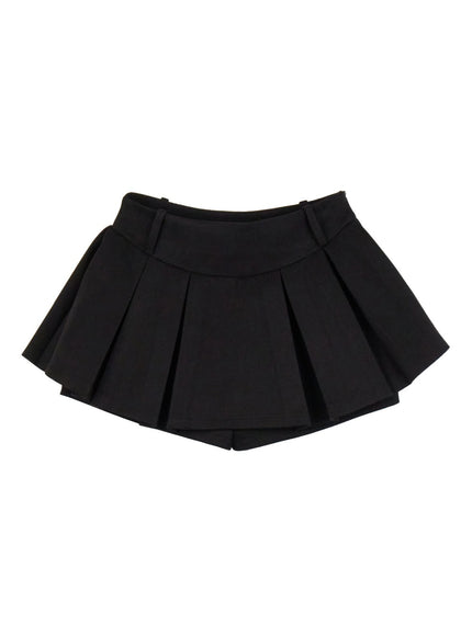 Pleated Mini Skirt IJ503