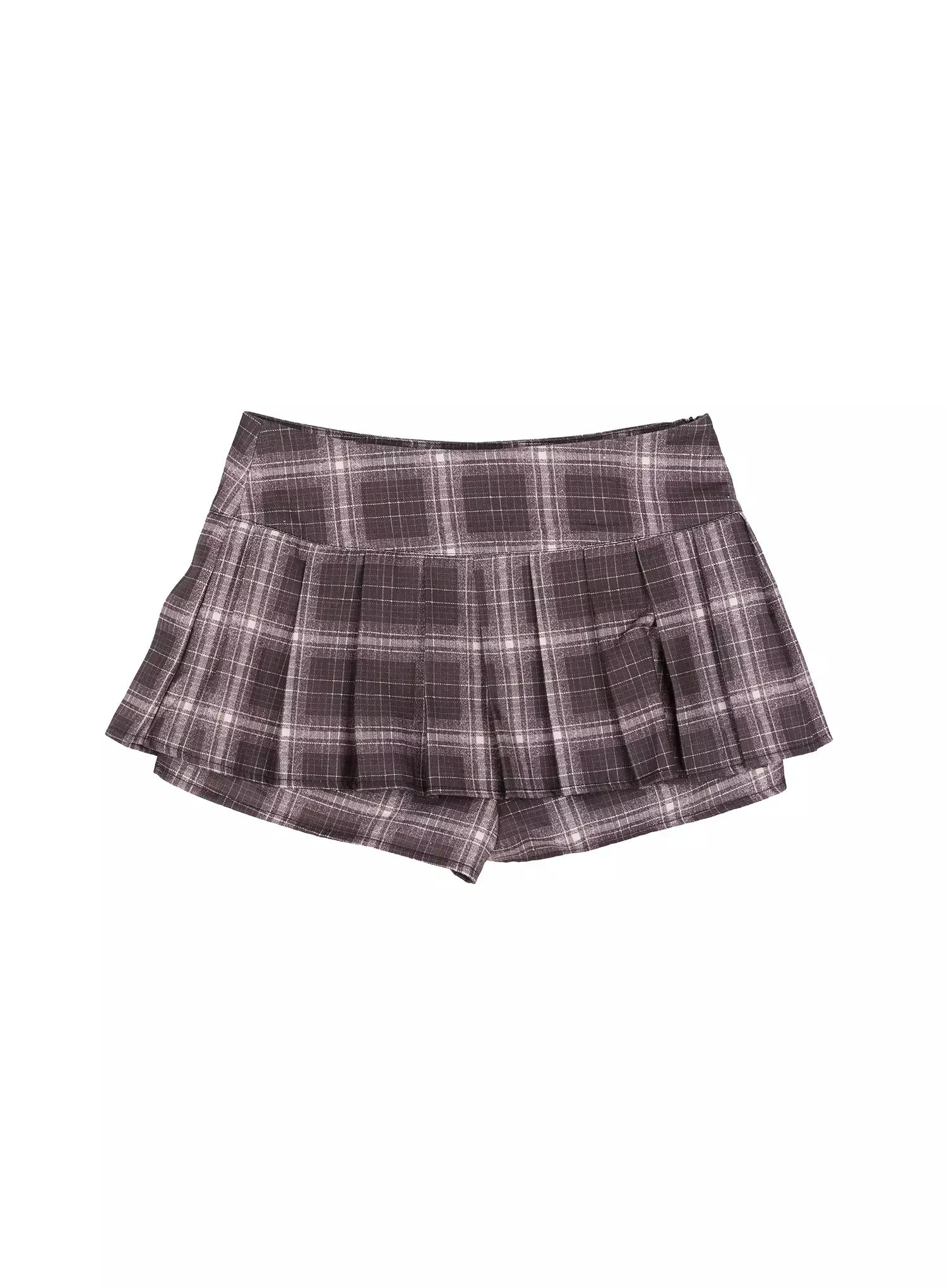 plaid-pleated-mini-skirt-iu524