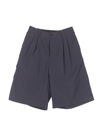 mens-wide-fit-nylon-pintuck-shorts-iy522