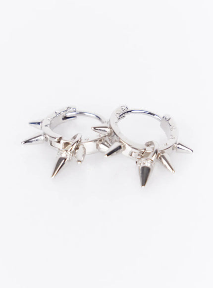 metallic-spike-hoop-earrings-iy520
