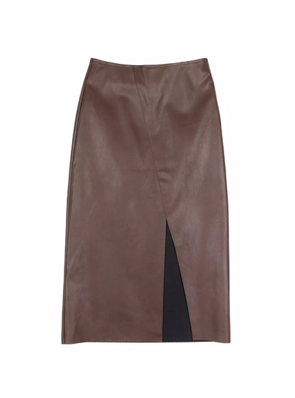 slit-faux-leather-maxi-skirt-id504