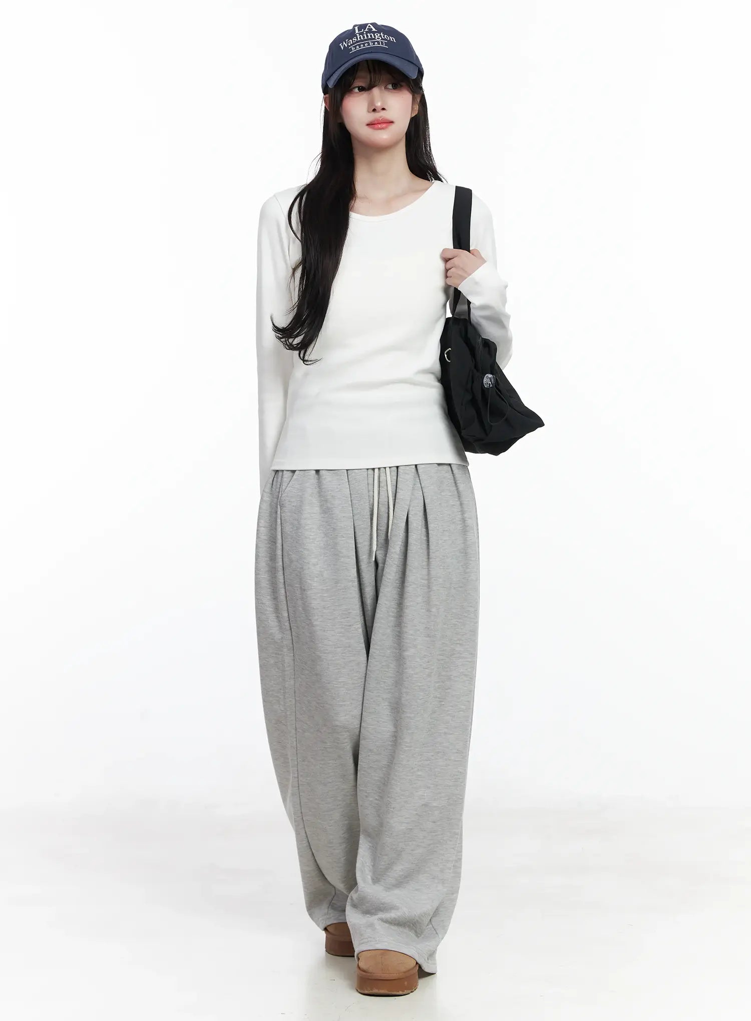 double-pleated-wide-sweatpants-ij529