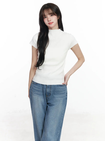 short-sleeve-knit-top-ij529