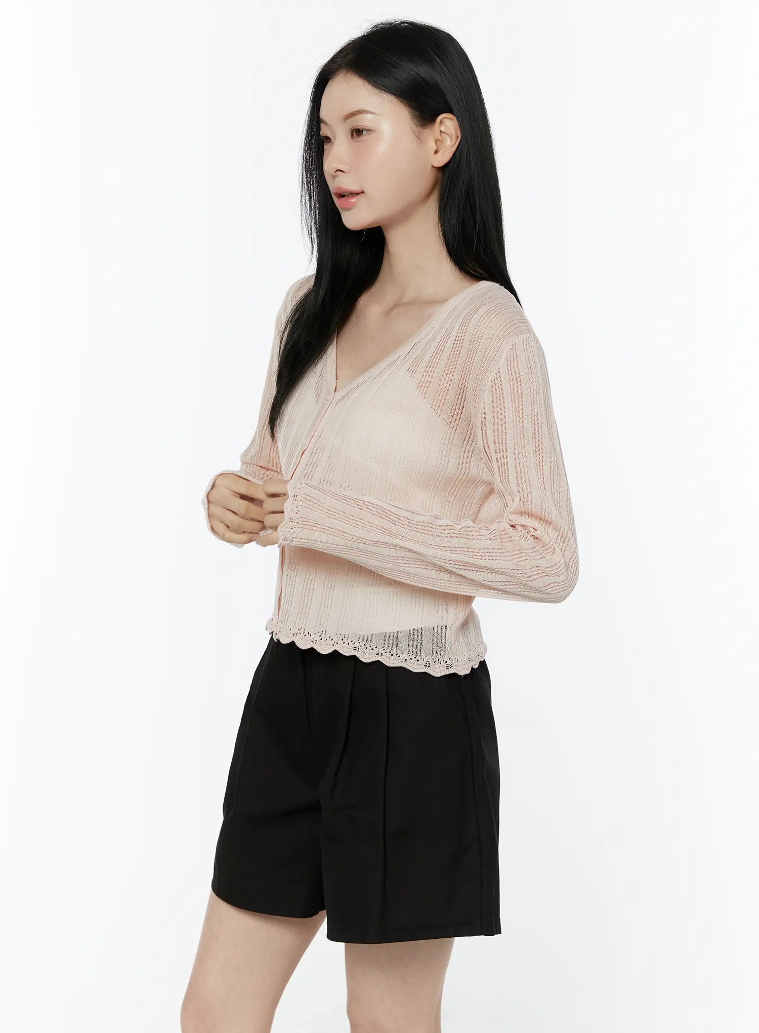 sheer-v-neck-cardigan-iu505
