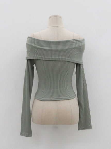 Off Shoulder T-Shirt IO07