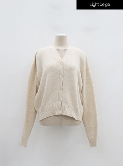 V-Neck Knit Cardigan IJ330