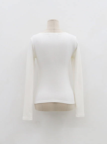 Wide Neck T-Shirt IO14