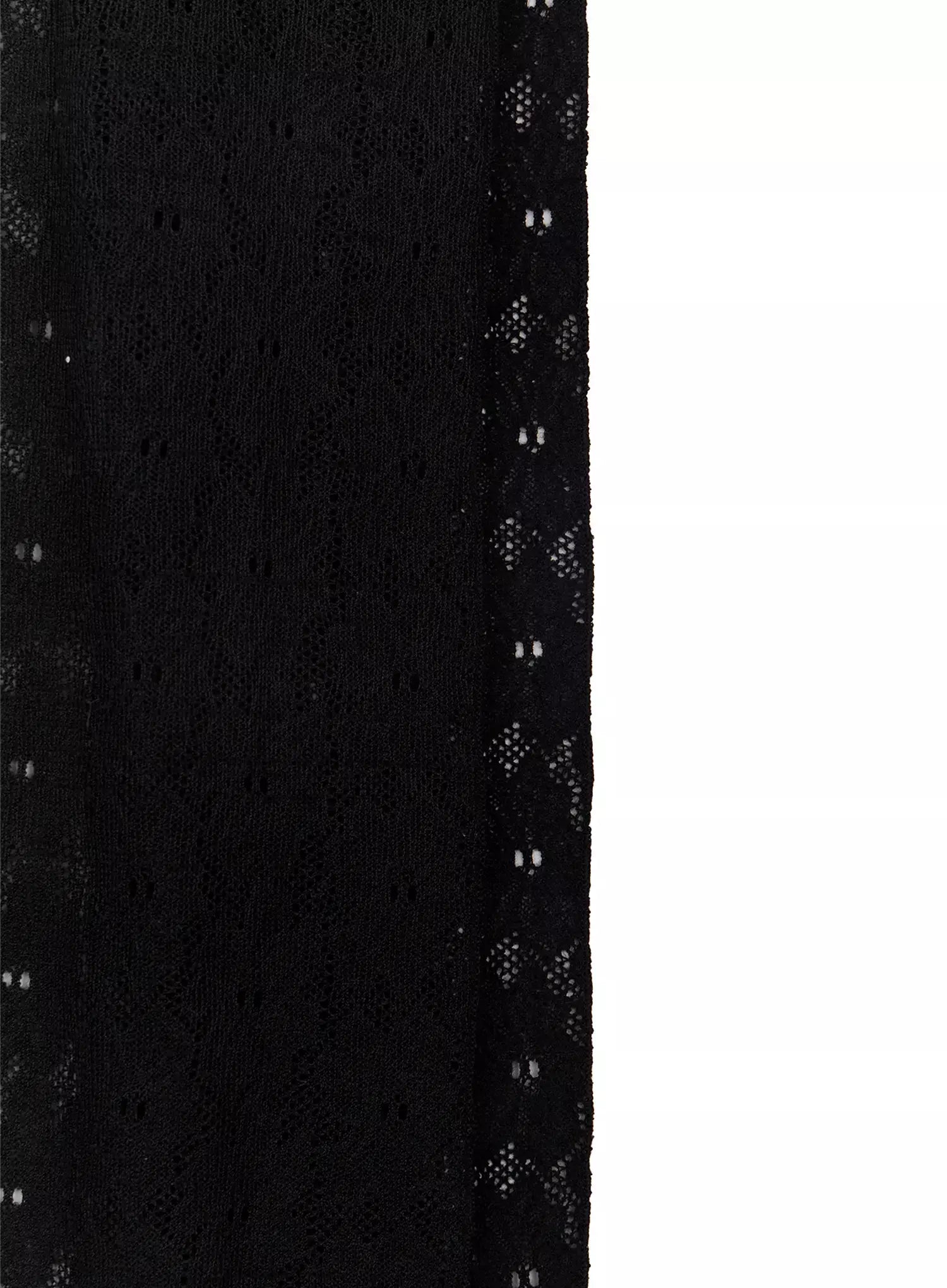 Laced Knit Thin Scarf IM513