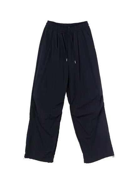 mens-parachute-streetwear-pants-il518 / Black