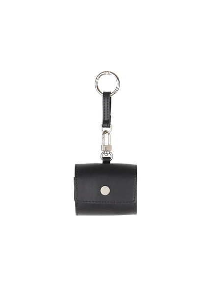 mens-earbud-case-keychain-iu519 / Black